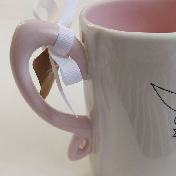 Magenta Rae Dunn x Disney Pink Tinkerbell Pixie Magic Mug NWT - Picture 7 of 17